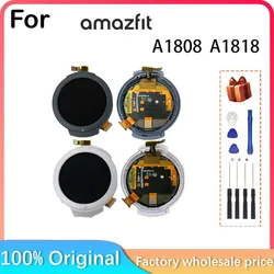 For Huami Amazfit Verge Lite A1808 A1818 LCD Smart Watch Display + Touch For Amazfit A1808 A1818 LCD Amoled Display