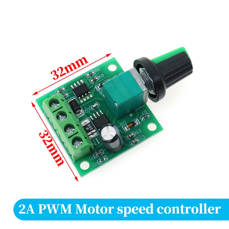 Регулятор скорости двигателя с ШИМ, регулятор скорости двигателя низкого напряжения, регулируемый модуль привода, постоянный ток 1,8–35 В, 2 А, 3 А, 5 А, 10 А, 30 Вт, 80 Вт, 90 Вт