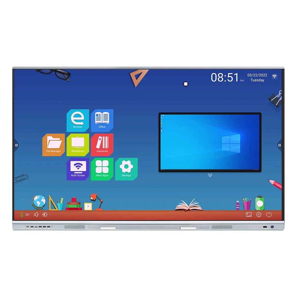 

65 Inches Office Interactive Screen Display Smart School Board Interactive Whiteboard for Sale