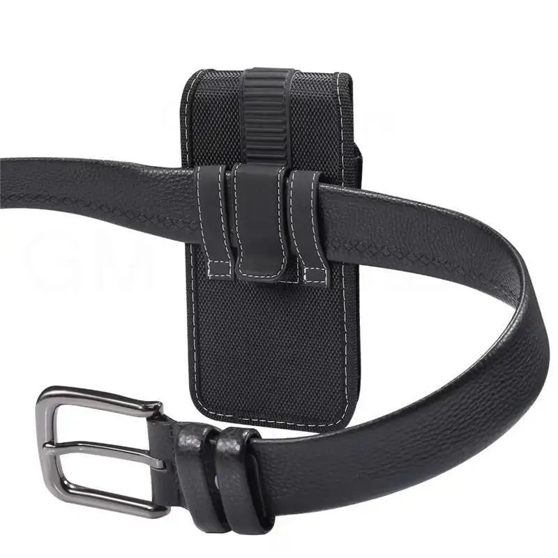 Универсальный чехол для Samsung S22 Ultra, кожаный чехол из ткани Оксфорд для Galaxy S21, S20, S22 Plus, S8, S9, S10, чехол с зажимом для ремня