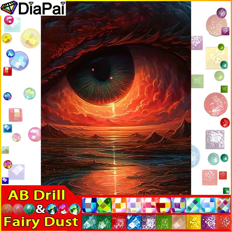 DIAPAI Fairy Dust AB Full Diamond Embroidery 