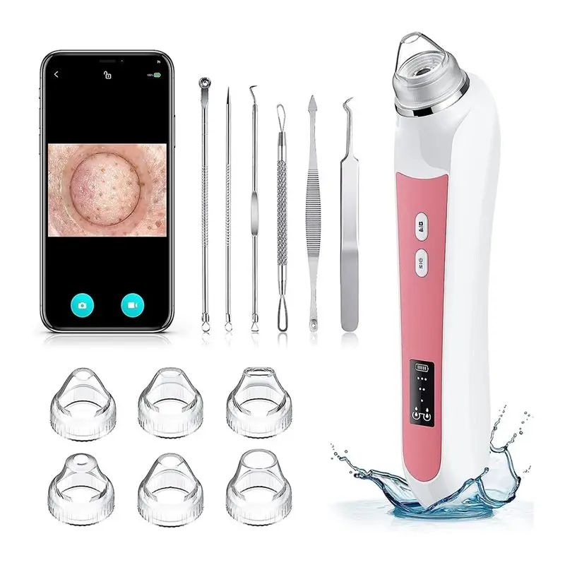 A94E-Blackhead Remover USB Interface Type Pore Vacuum, Black Head Extraction Tool With Camera For