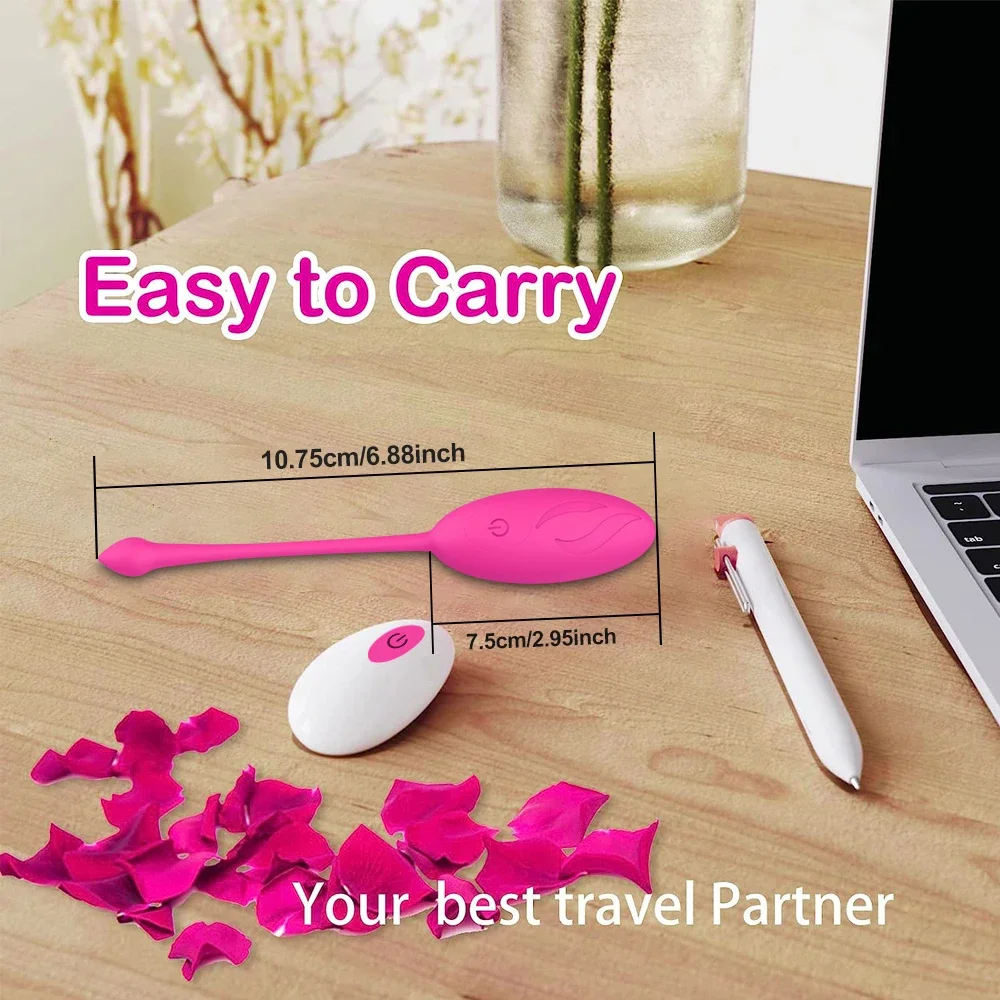 Women Vibrating Egg Vagina Vibrator Remote Control Wearable Panties Vibrator Female Masturbation Interaction Sex Toy for Couples - Image 5