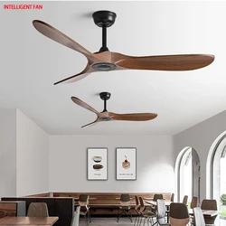 36/42/52/60 Inch Ceiling Fan Industrial Vintage ABS Ventilator No Light Remote Control Decorative Blower Retro Large Fans