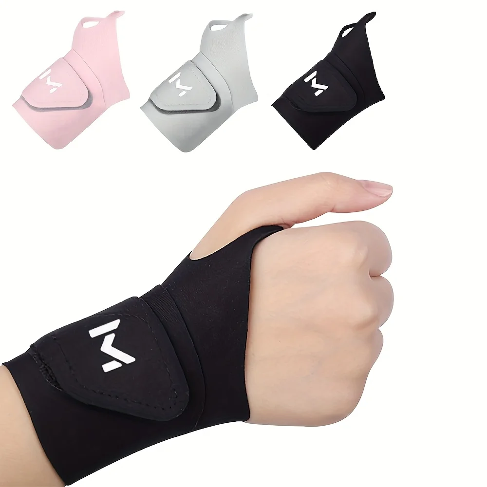 Ultra Thin Breathable Wrist Support Brace Compression Wrap for Sports Fitness Tennis Badminton Injury Protection Lightweight