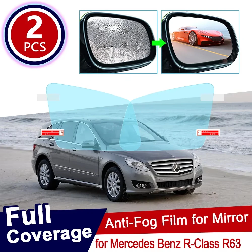 for Mercedes Benz R-Class R-Klasse R280 R300 R320 R500 R63 2006~2013 Full Cover Anti Fog Film Rainproof Car cap Accessories 2011