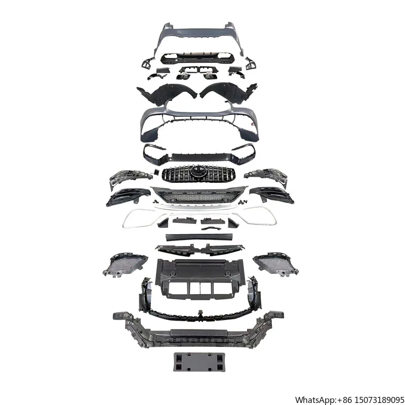 

Обвесы GLS63 подходят для GLS Class X167 2020year GLS63 Стиль PP Пластиковый материал Автомобильные бамперы Аксессуары Обвесы для GLS