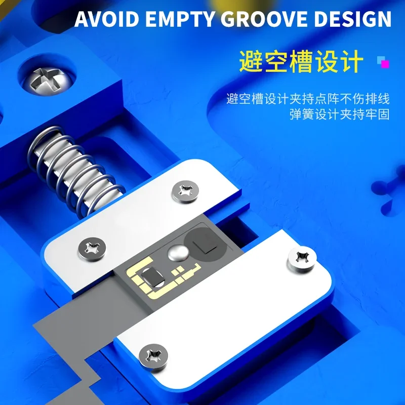 Imagem -04 - Mecânico F-fix Universal Dot Projetor Face id Fixture Dot Módulo Projetor Face id Repair Reballing Base Iphone X14 Pro Max