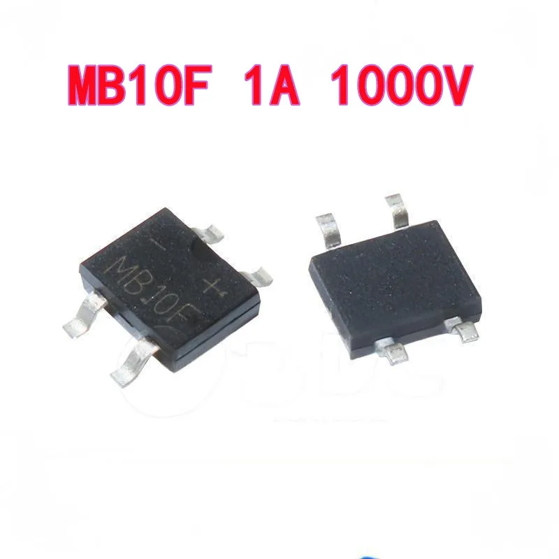 10Pcs MB10F SOP4 Sm…