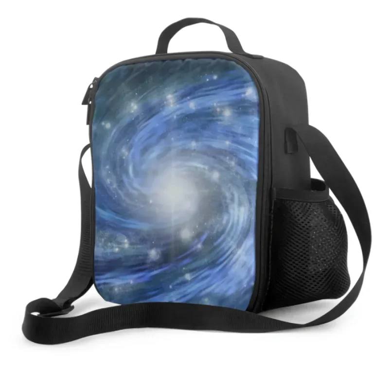 Galaxy Insulated Lunch Box Cooler Bag Tote Containers for Kids Adults Reusable Lunch Container Office School