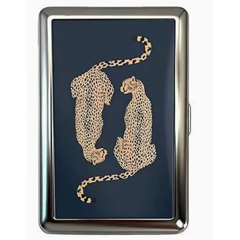 Vintage Art Multi Functional Metal Box Stainless Steel Cigarette Box Card Cash Box Men's Gift Smoking Accessories Tool