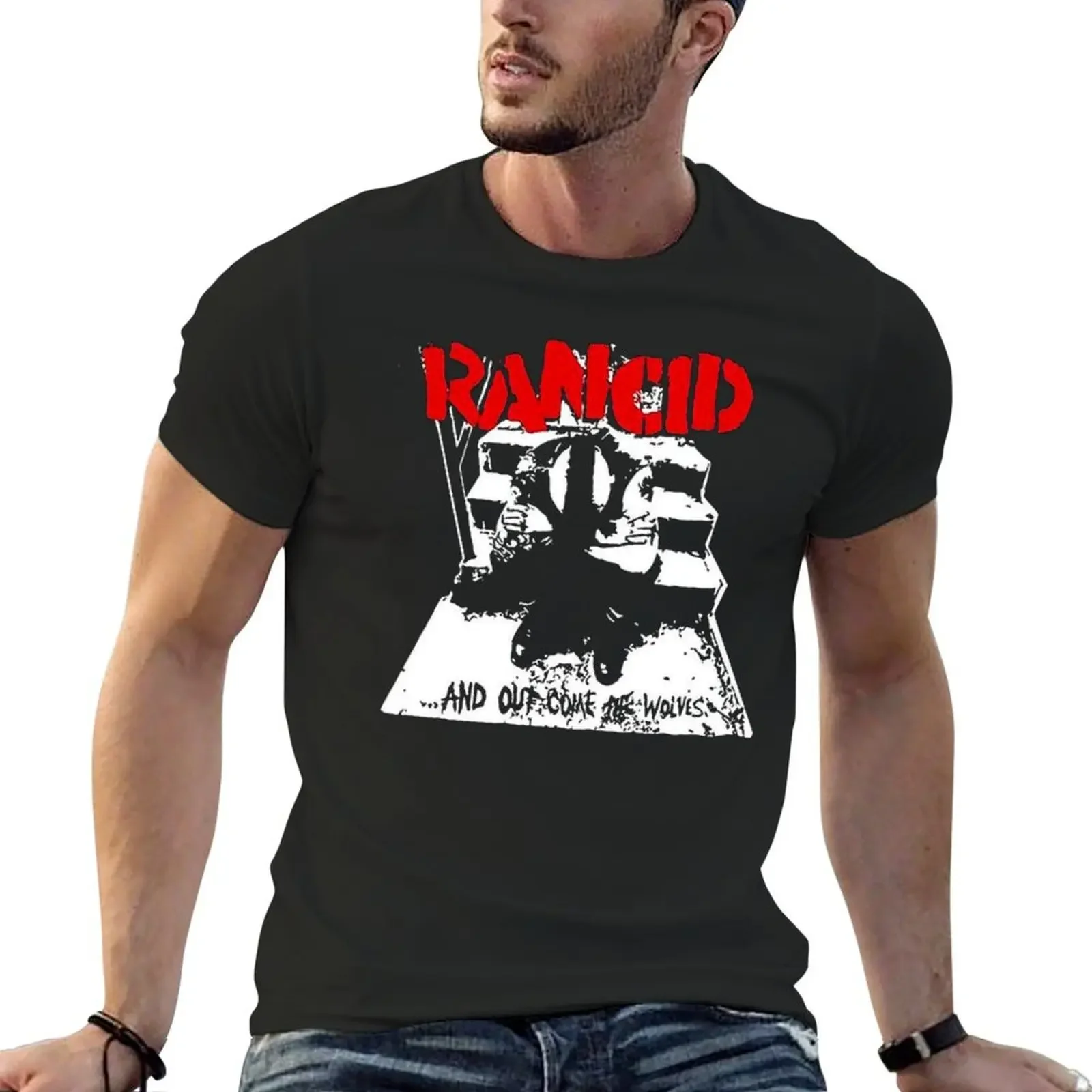 Rancid Rancid Rancid T-Shirt Short sleeve tee aesthetic clothes t shirt men 100℅ cotton