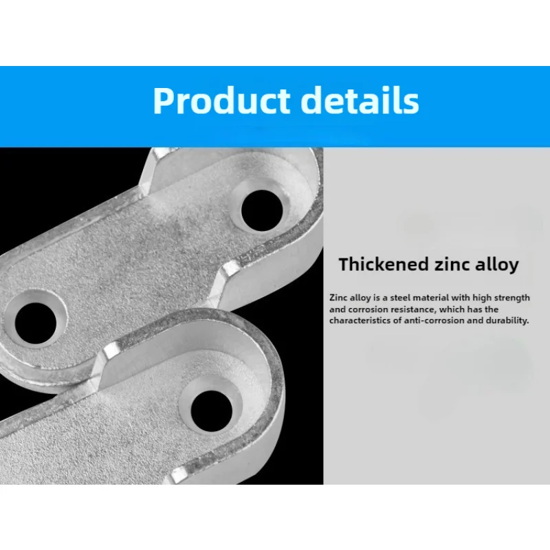 2/4/8 szt. Szafa ubrania rurki wsparcie szafa pręt słup wspornik końcowy uchwyt pogrubiający sprzęt do szafki akcesoria meblowe 16 #