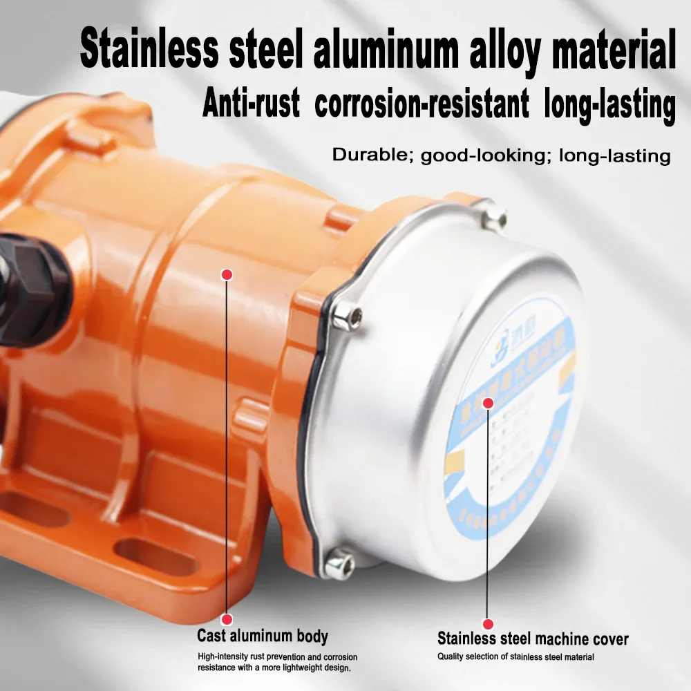 Industrial Vibration Motor Small Vibration Motor 220V Vibrating Screen 15W-40W Miniature Vibrator