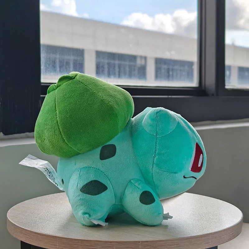 16cm Original Bulbasaur Plush Kawaii การ์ตูน Pokemon ตุ๊กตา Plush โยนหมอนของขวัญวันเกิดสําหรับเด็กเพื่อนตกแต่งบ้าน