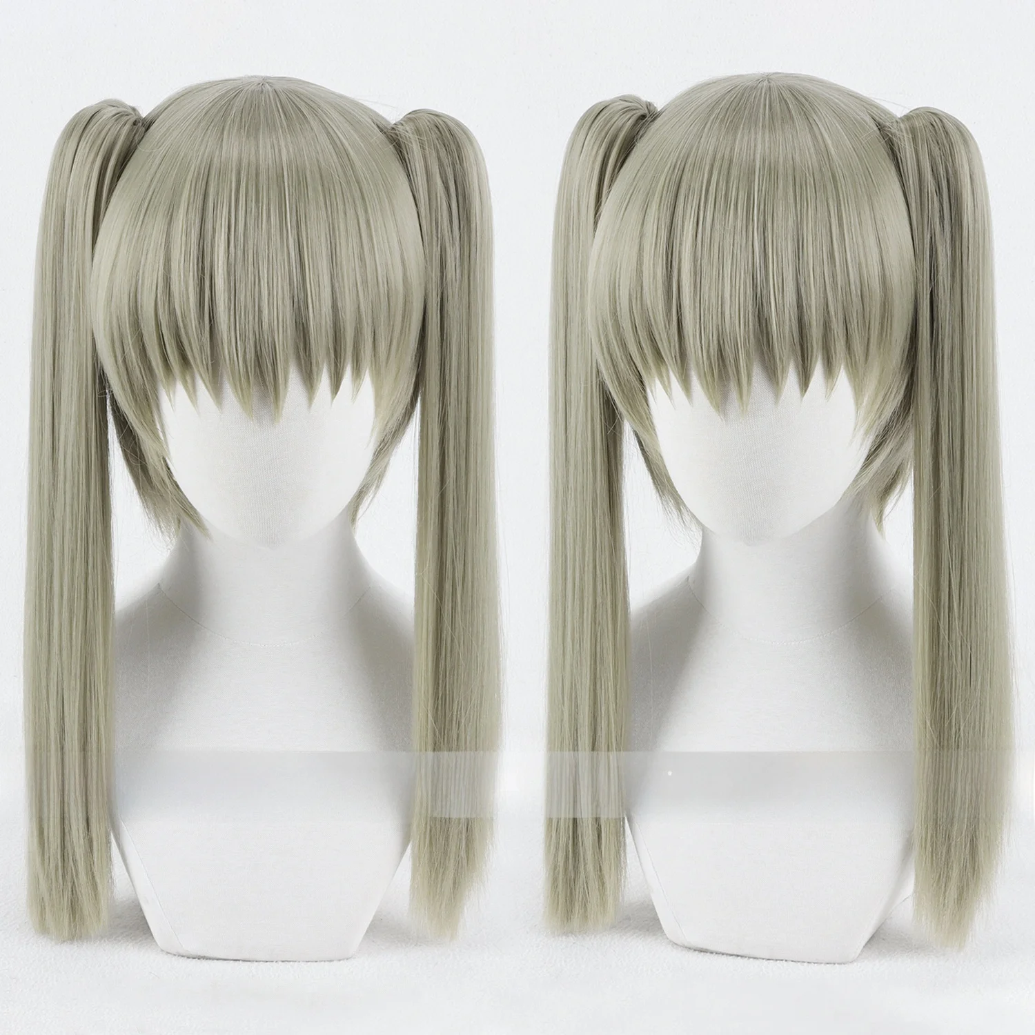 リンカーン-マルガ-アルボネア-コスプレウィッグ-ライトブラウン-タイガーマウス-クリップ-ダブルテール-アニメ-ハロウィン-パーティー-パフォーマンス-コスチューム-アクセサリー