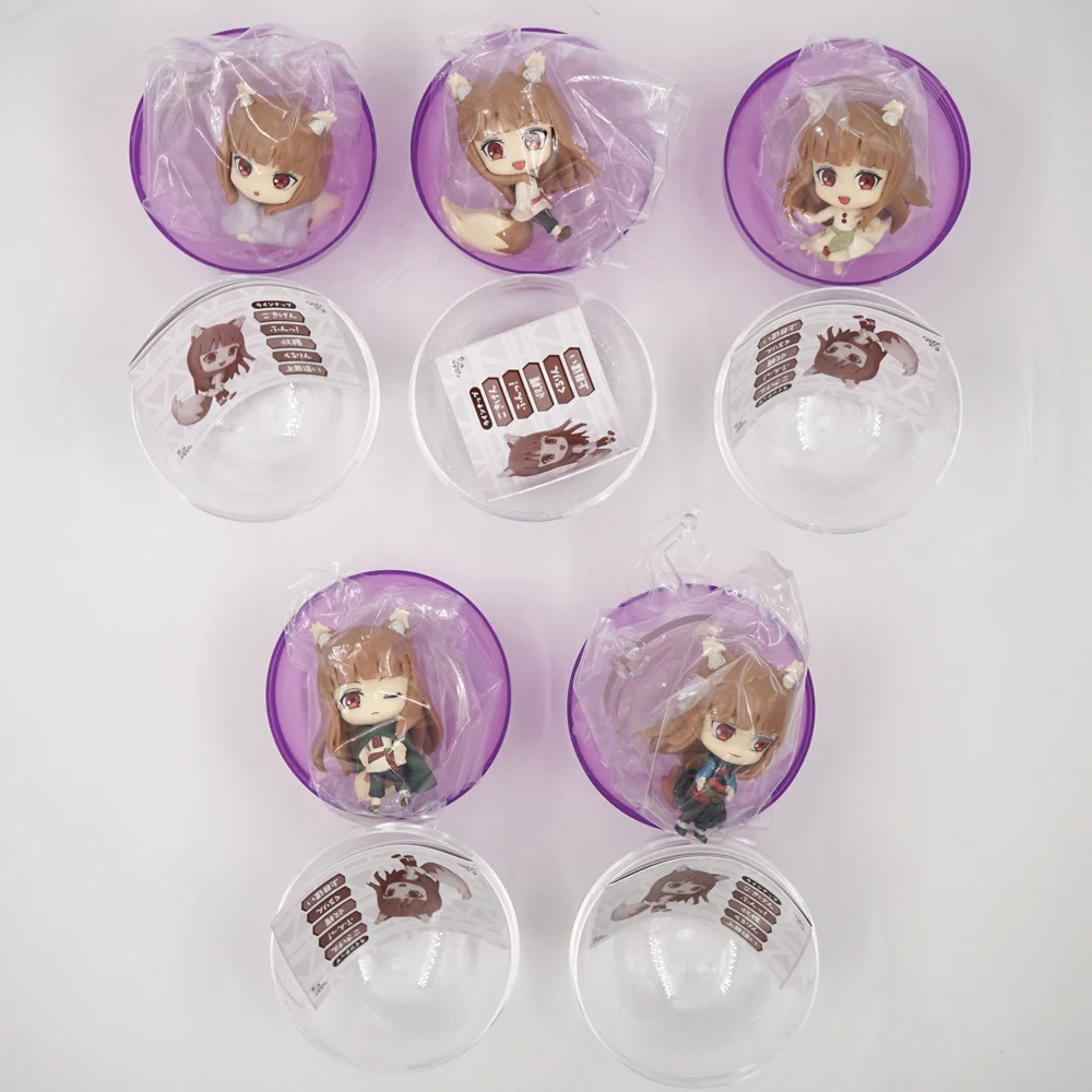 Spice and Wolf: MERCHANT MEETS THE WISE WOLF BUSHIROAD Official Anime Holo Small Figure Toys Gift