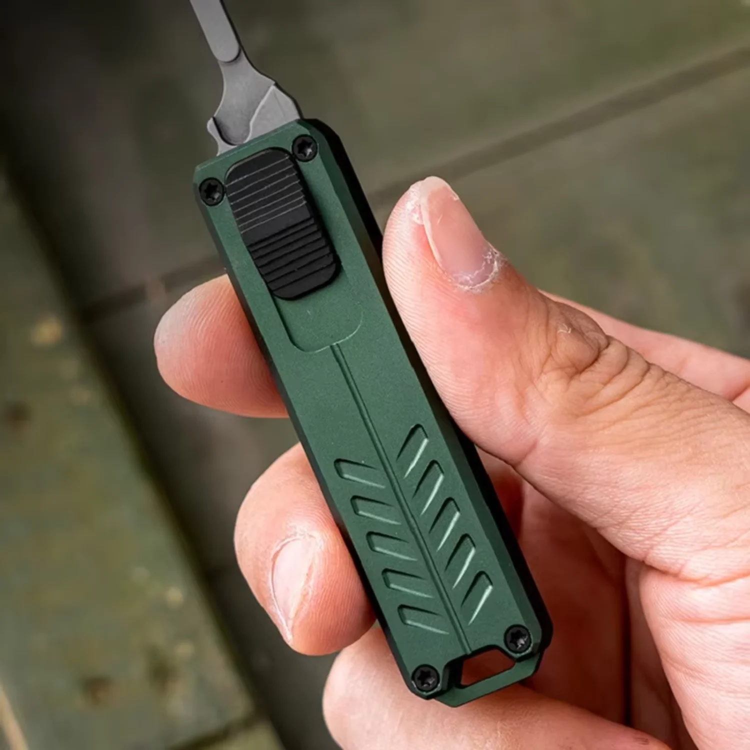 1pc，EDC Box Cutter, open package delivery , outdoor mini body , with blades,  , portable