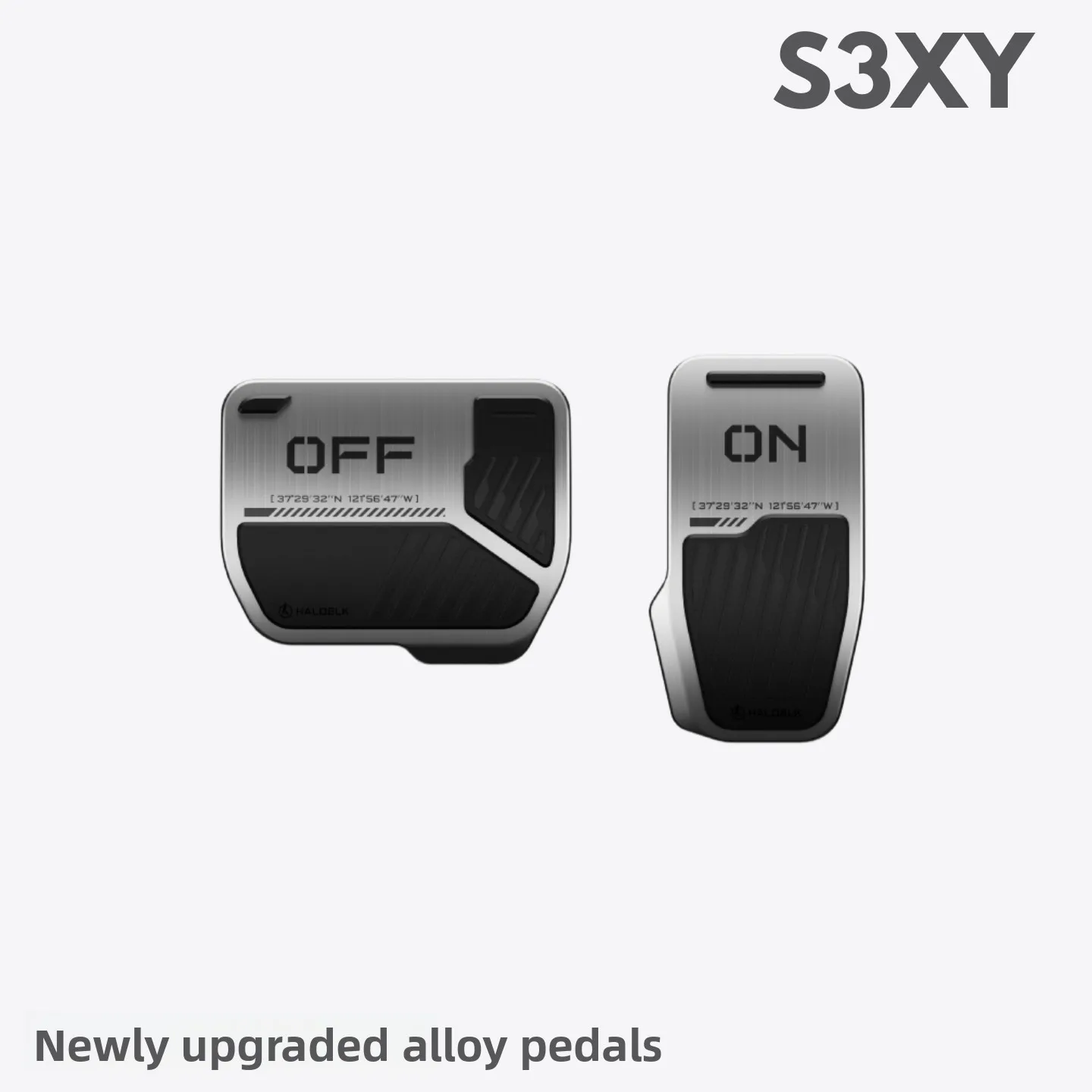 

Suitable for Tesla Model 3YXY Designer Aluminum Alloy Hardcore Metal Pedals
