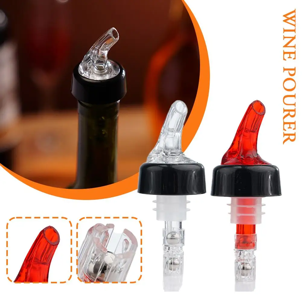 10-60ml Liquor Spirit Nip Measure Wine Shot Pourer Accessories Bar Wine Bartending Quantitative Barware Dispenser Bottle Po N6I0