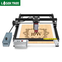 LASER TREE K1Mini Laser Engraver With 10W Laser Head Module 450nm Blue Light CNC Engraving Cutting Machine Woodworking DIY Tools