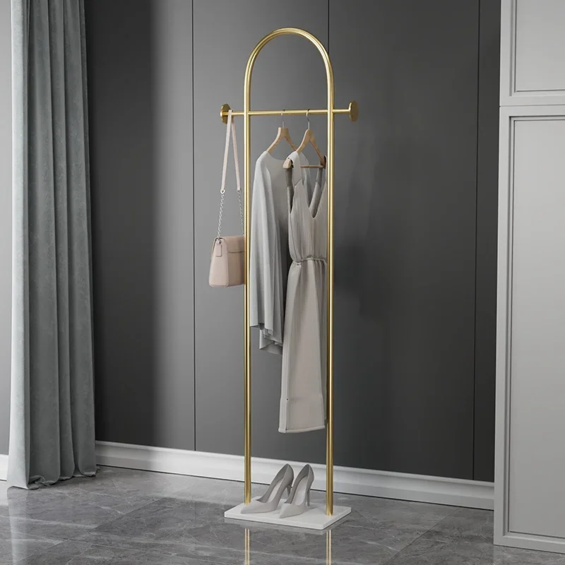 Living Room Floor Coat Rack Modern Designer Simple Pole Balcony Clothes Hanger Stand Hotel Nordic Kledingrek Home Eccessories