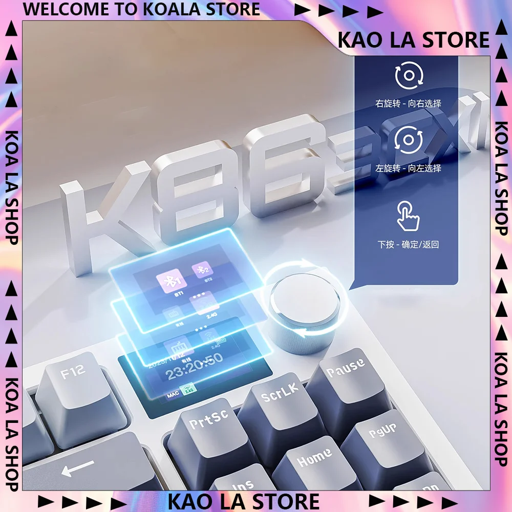 teclado-mecanico-inalambrico-attack-shark-k86-estructura-de-junta-de-perilla-de-metal-de-intercambio-en-caliente-teclado-de-jugador-personalizado-bluetooth-de-3-modos