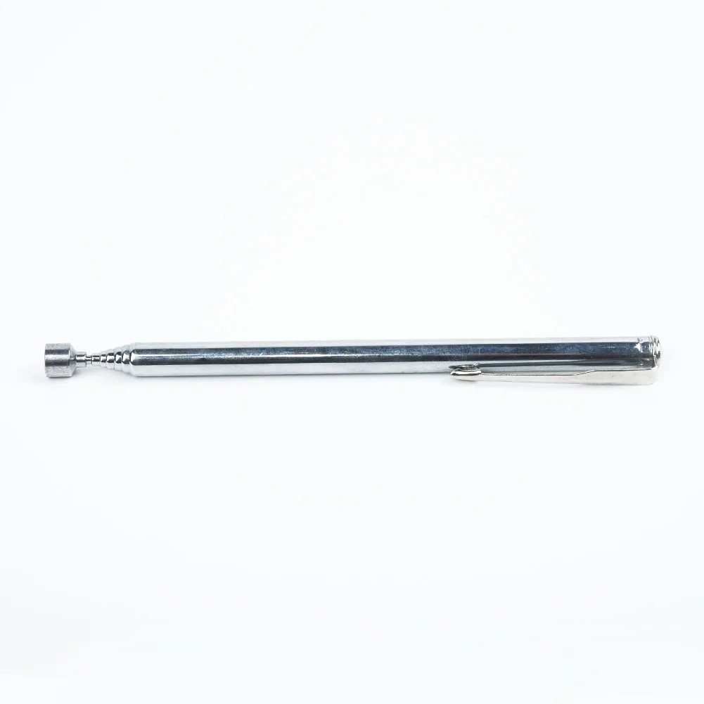 

1pc Telescopic Magnetic Pickup Tool Car Repairing Maintenance Pen Style 25.6 Inch Rod Stick Picking Up Screws Nut Bolt Tool