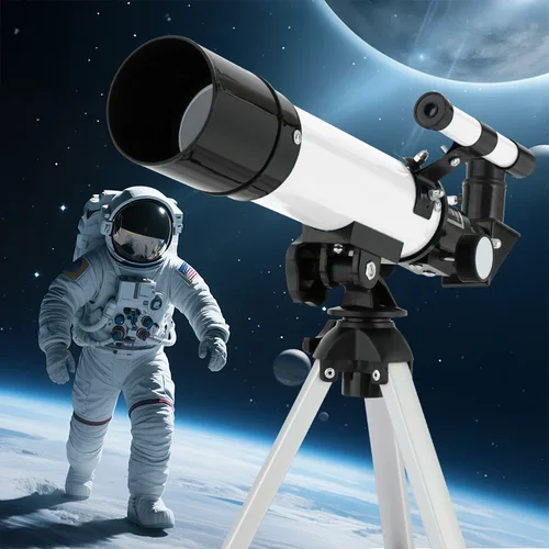 Telescopio astronómico F36050, gran apertura, alta definición, gran aumento, para observación de la luna y las estrellas