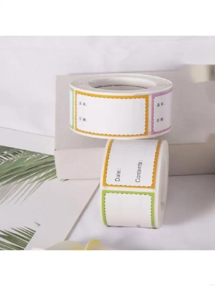 

CORA 250Pcs Freezer Labels 50x30mm Date Labels Adhesive Storage Sticker
