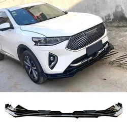 Front Bumper Splitter for HAVAL F7 F7X 2019 20 21 Lip Diffuser Carbon Surface Spoiler Skirt Body Kit