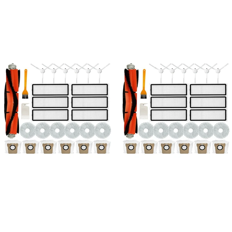 

X16A 2025 NEW-2X For Xiaomi Robot Vacuum X10+/B101CN/Dreame L10S Ultra/S10 Pro Spare Parts Main Side Brush Hepa Filter Mop Dust