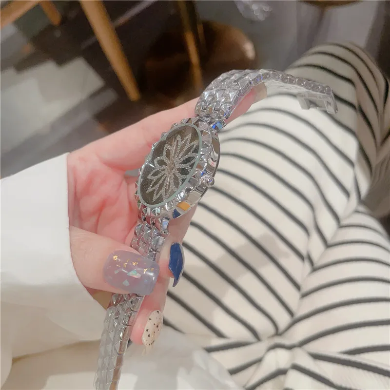 Cacaxi 여성용 럭셔리 브랜드 시계, 우아한 여성용 시계, 골드 시계, 손목 시계, relogio feminino A187