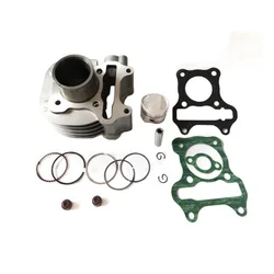 Motorcycle Engine Cylinder kit for Suzuki lets4 lets5 V50G 4T,piston 39mm,pin 10mm, rings,gasket,cylinder set,50cc