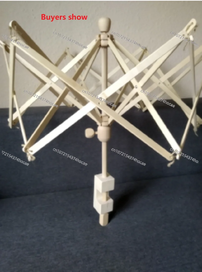 Umbrella Shape Wooden Swift Yarn Thread Fiber String Wool Holder Hand Knitting Craft Tools For Patchwork DIY Accessories