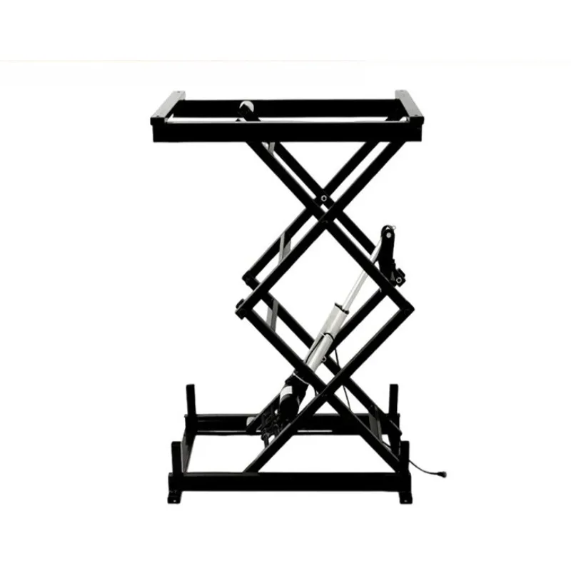 Small electric lifting platform mobile push rod lift up and down lift lifting bracket