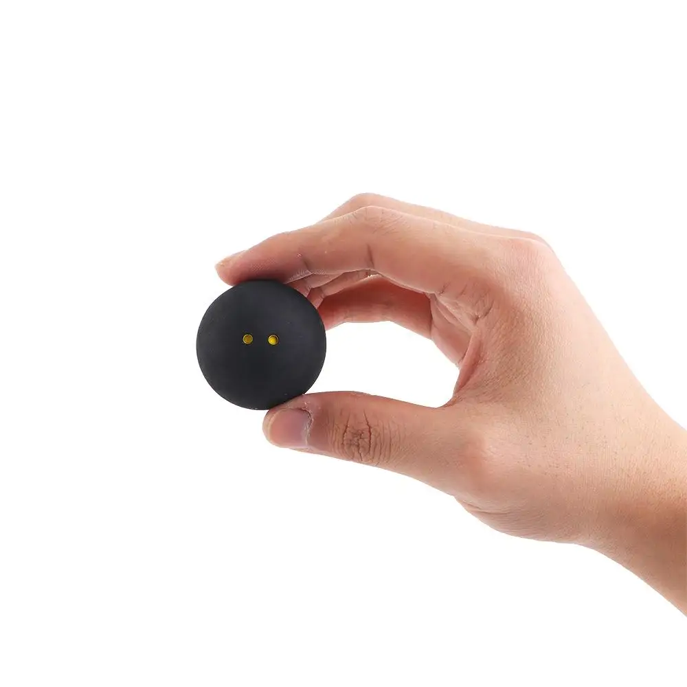 

Rubber Balls Competition Squash Double Yellow Dot for Player Low Speed Ball Squash Ball Two-Yellow Dots Training Squash Ball