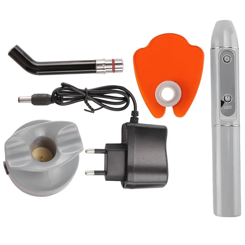 

A29F- Wireless LED Curing Light Blue Cordless Cure Light Lamp Curing Machine Adjustable Working Time EU Plug