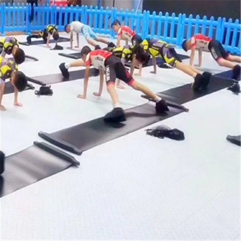 Speed Skating Training Slide Board Kids Adults Roller Skate Balance Trainer Board Indoor Gliding Practice Plate Skateboarding St view 4