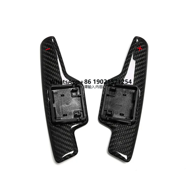 

Carbon Fiber Shifter Steering Wheel Shift Paddles Fit for Corvette C8 2019+