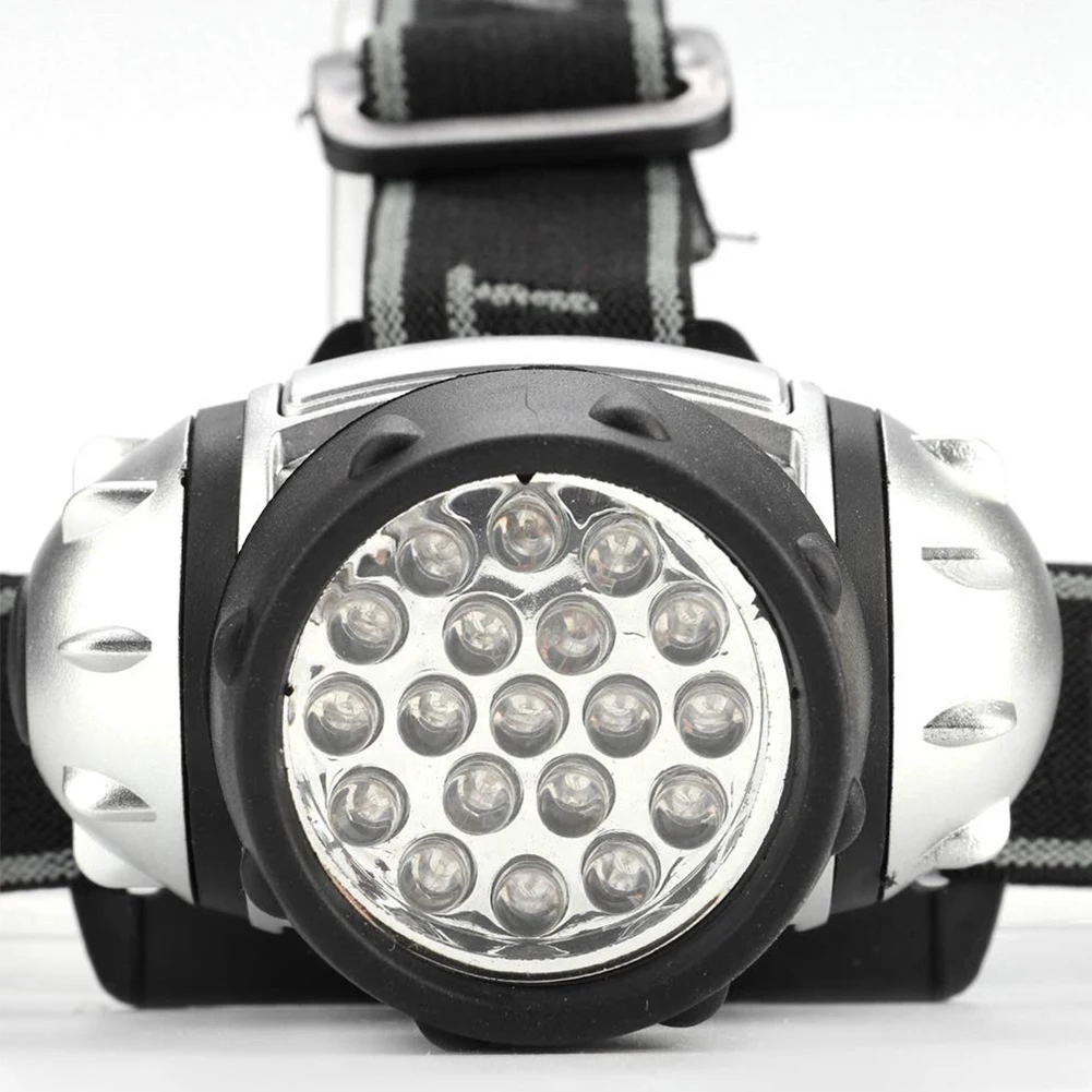 19 LED Head Flashlight High Intensity Green Light Hydroponics Horticulture Plant Grow Room Adjustable Headlamp 4 Modes Lighting