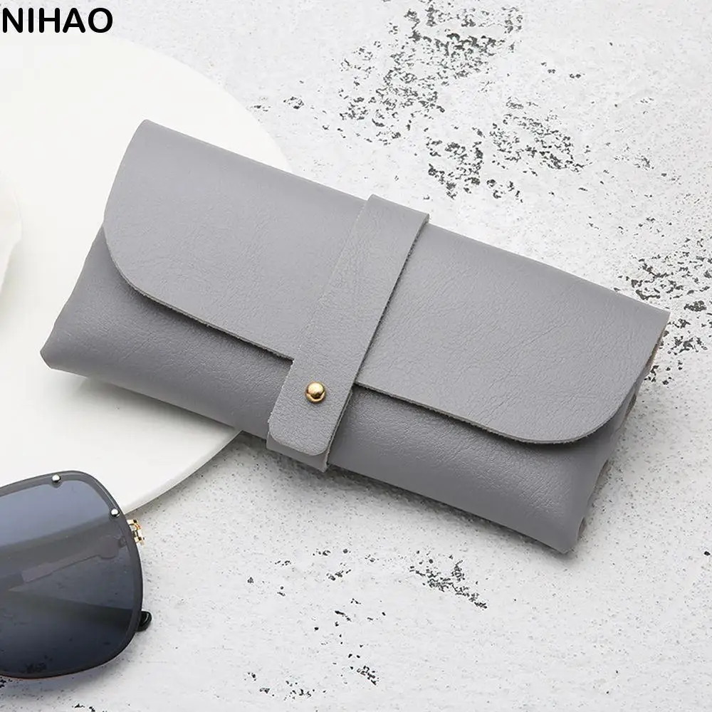 

Waterproof Fashion Unisex Eyewear Case Container Sunglasses Bag PU Leather Glasses Storage Glasses Box