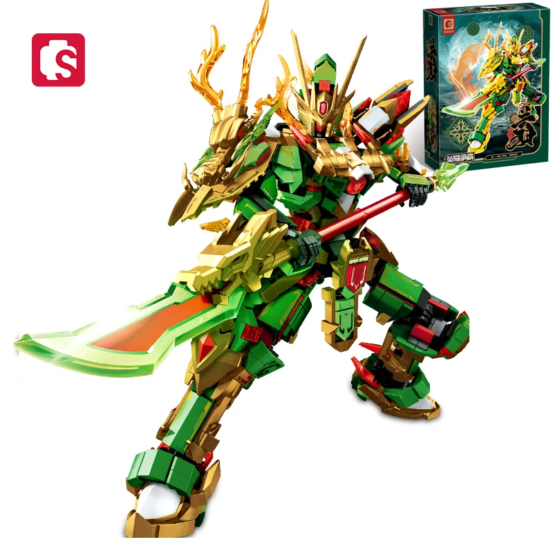 

SEMBO BLOCK Warrior Mechanical Characters Mechas Building Blocks MOC GAUNYU Mecha Warrior MOCKids Toys for Boys Birthday Gifts