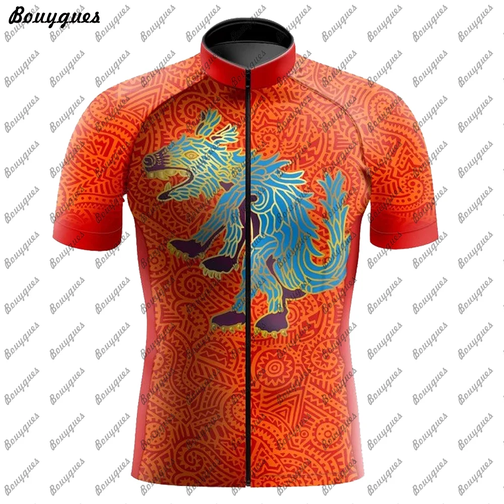 2023 NEW Mexico Cycling Jersey MTB Maillot Bike Shirt Downhill Jersey High Quality Pro Team Tricota Mountain Bicycle Clothing