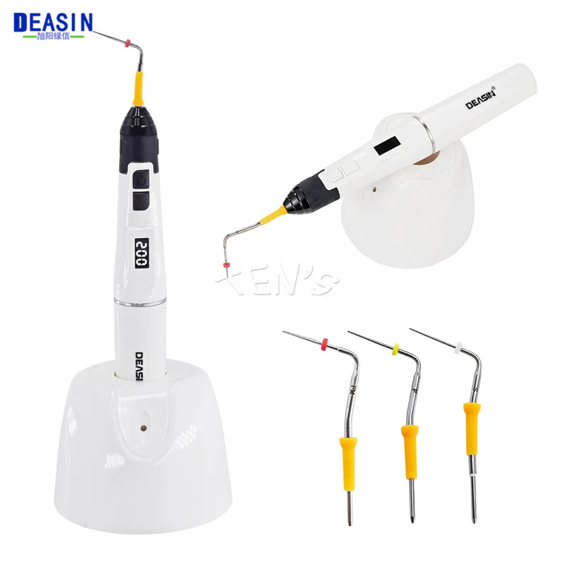 Deasin Dental Endo Heated Pen Gutta Hot Melt Filling Pens Percha Obturation System For Tooth Treatment Dentistry Tools