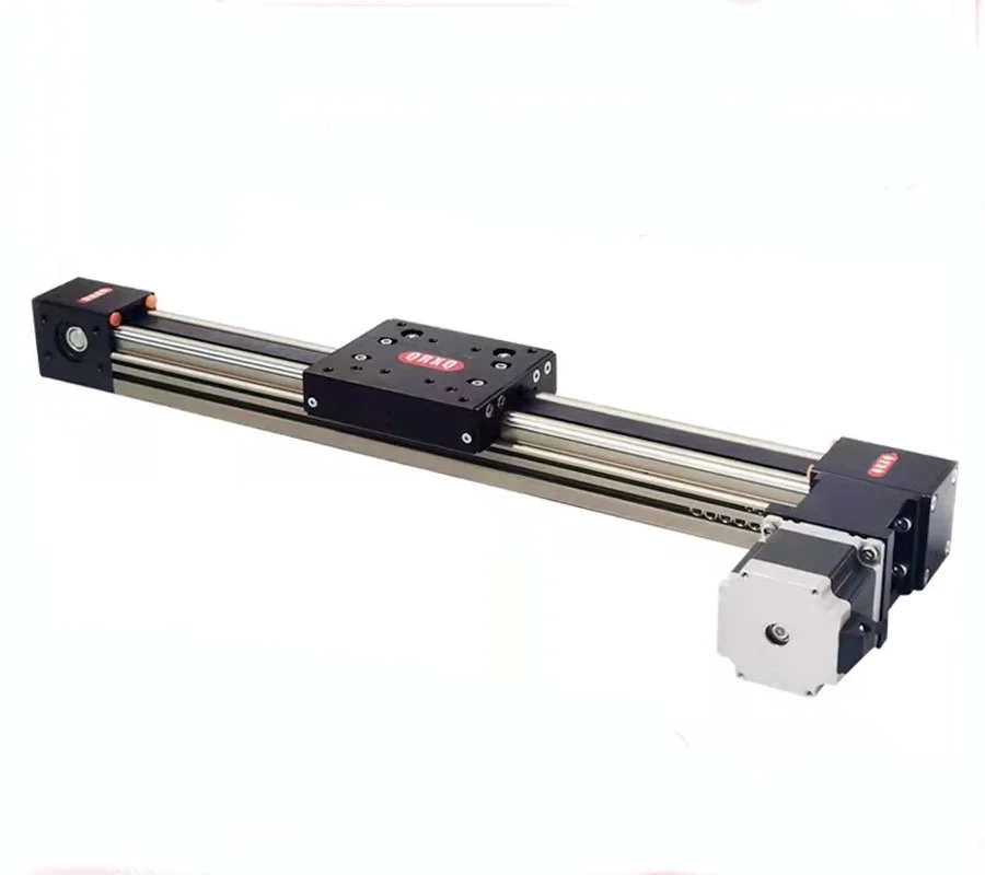 Synchronous Belt Linear Module Motorized Linear Slide Motorized Guide Module Precise Linear Guide Include Stepper Motor Low Nois