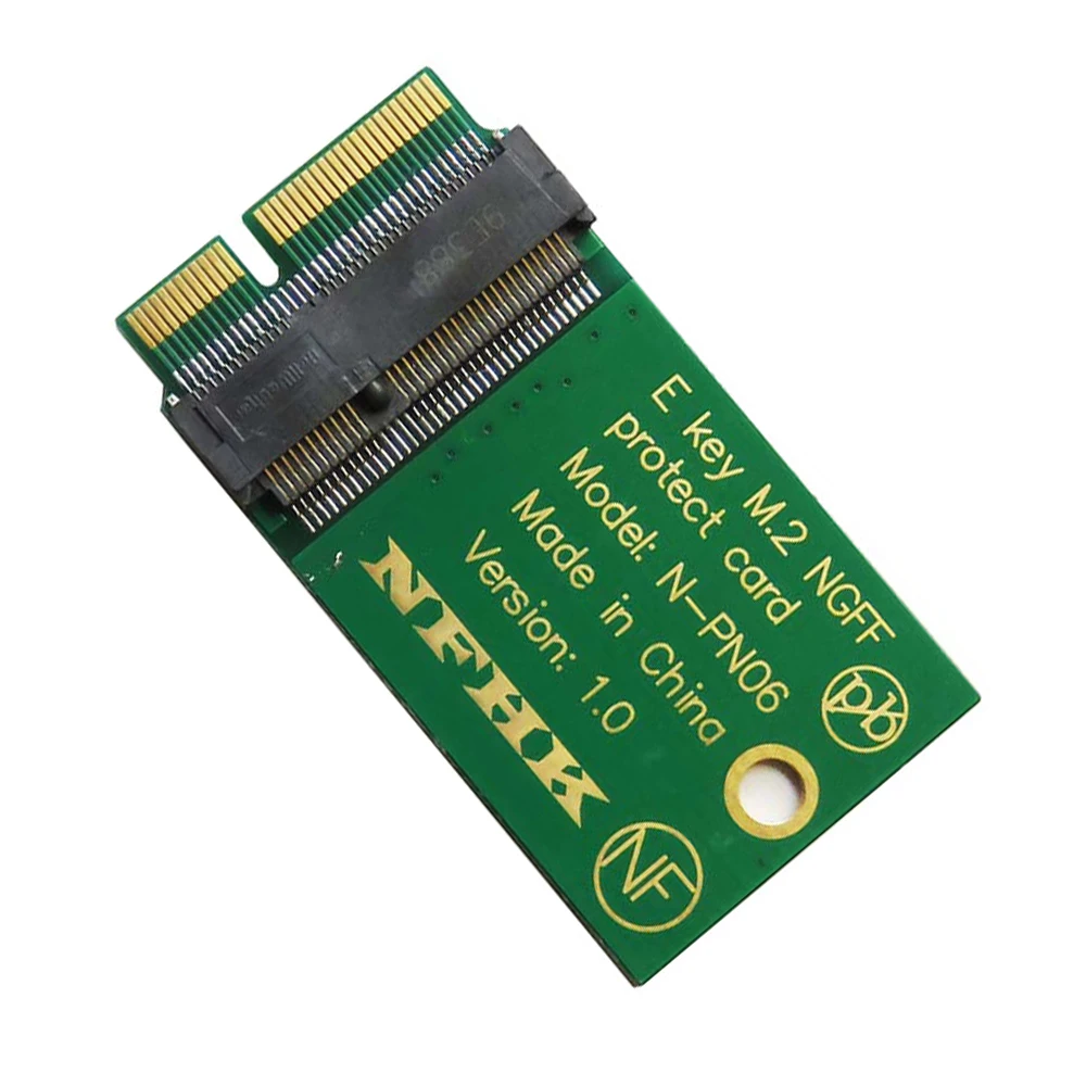 A+E Key E Key to M.2 NGFF Adapter Converter for M2 Wireless Network Card Test Protect M.2 WiFi Card Riser Expansion Add on Card