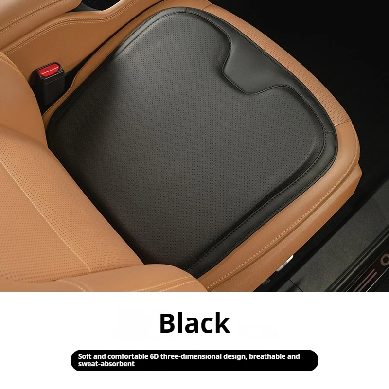 Non-slip Support Pad High Rebound Sponge Seat Cover Breathable Car Seat Cushion Luxury Leather For Audi BMW Mercedes