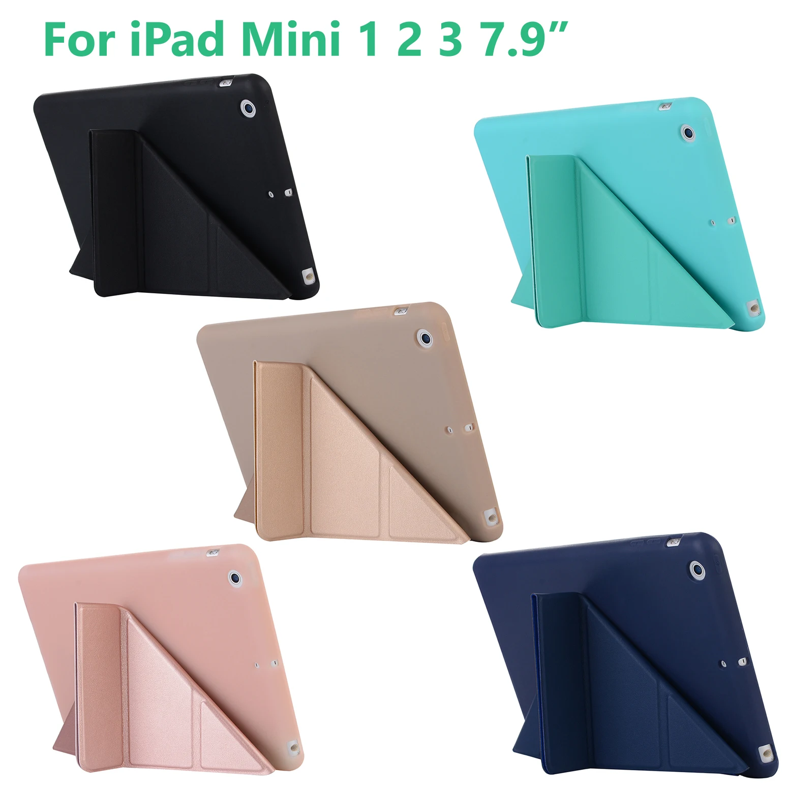 

Tablet Case For iPad Mini 1 2nd 3rd 7.9Inch For iPad A1432 A1489 A1599 A1600 Pouch Back Cover Funda Holder Smart Magnetic Conque