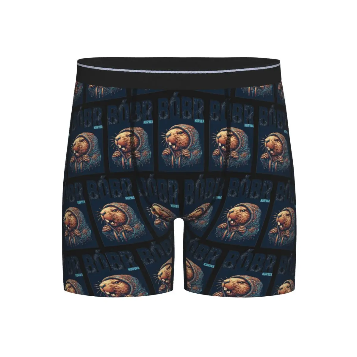 

Long Boxer Underpants Shorts Bober Bbr Beaver Panties Male Ventilate Underwear for Homme Man Boyfriend Gifts